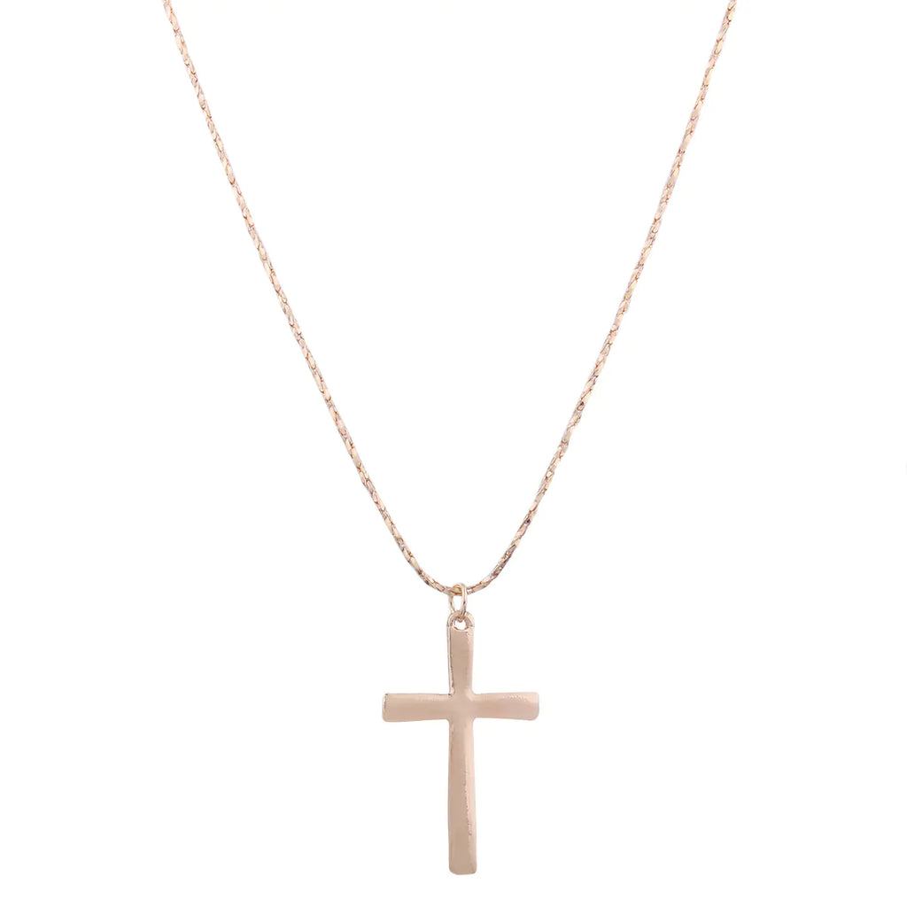 Cross Virgin Mary Pendant, Cross Necklace, Layered Coin Necklace