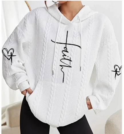 Hoodie: Women Blessed by God, Spoiled by Husbands