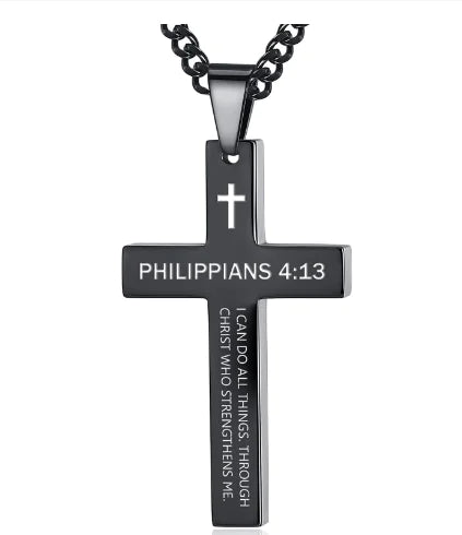 Bible Verse Pendant Necklace